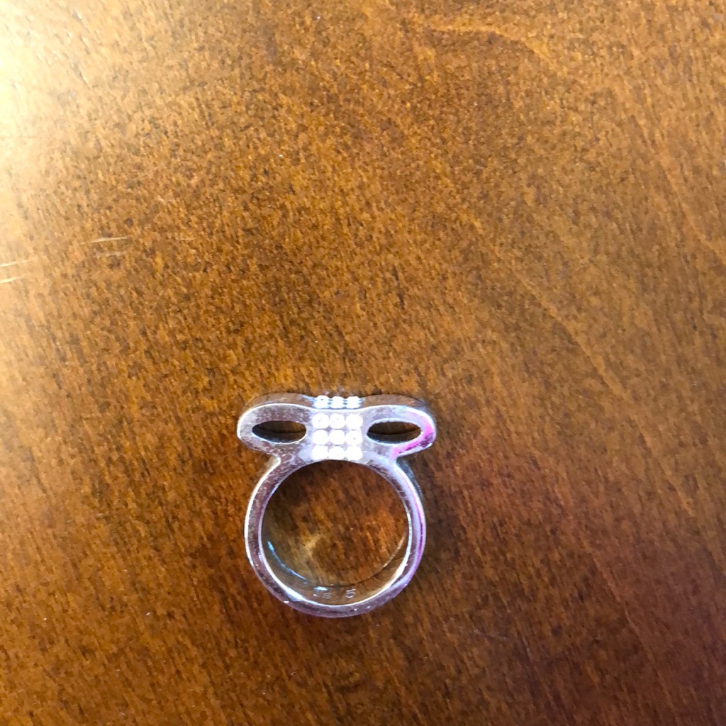 Silver Bow Ring